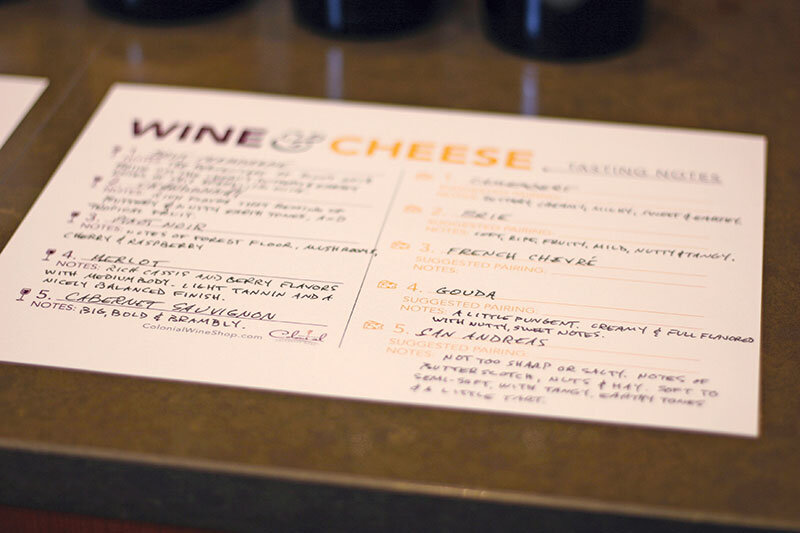 The Classic Pairing: Host A Wine and Cheese Tasting - Colonial Wines ...